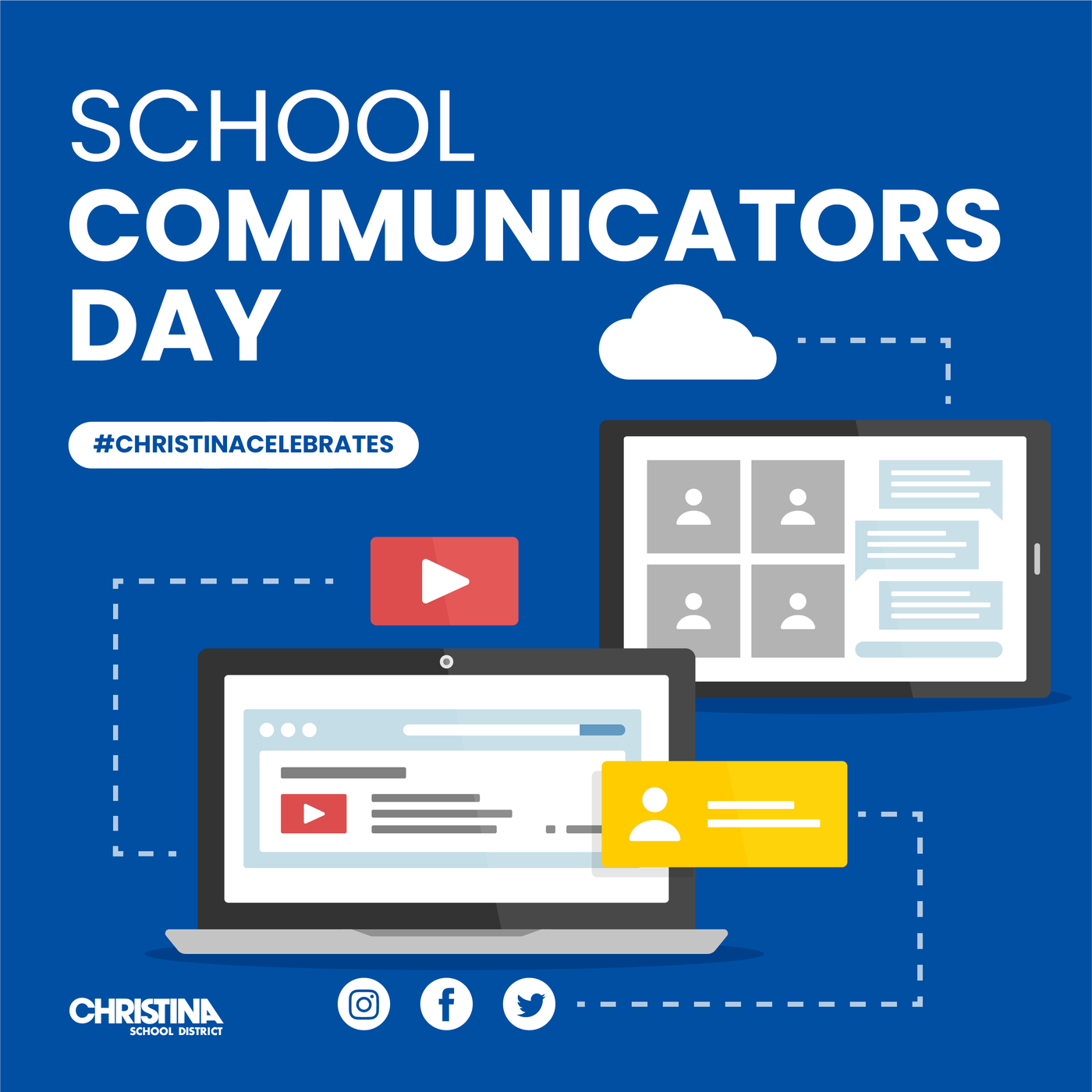  School Communicators Day #ChristinaCelebrates